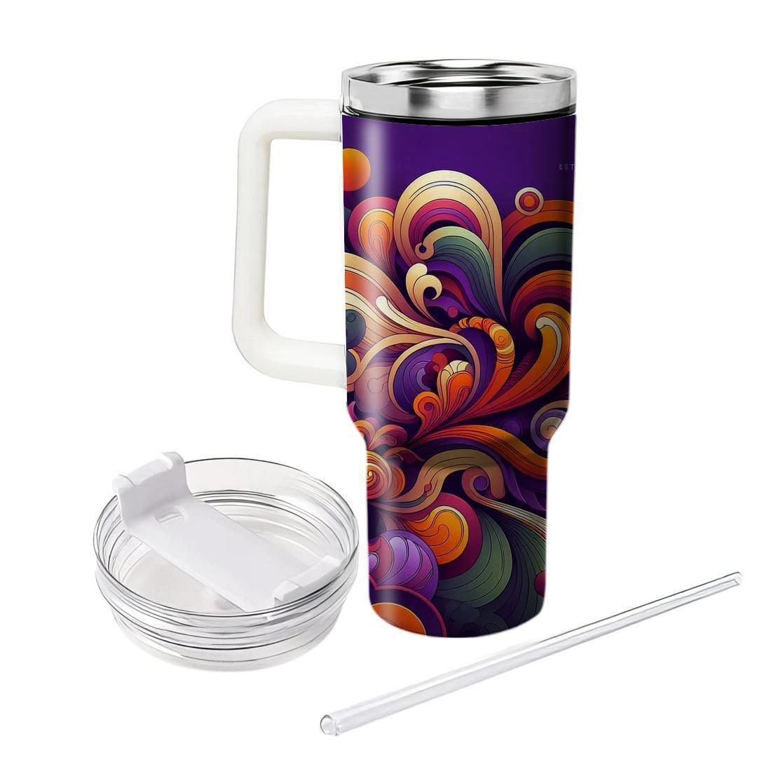 70s  Patterns  Travel Tumblers