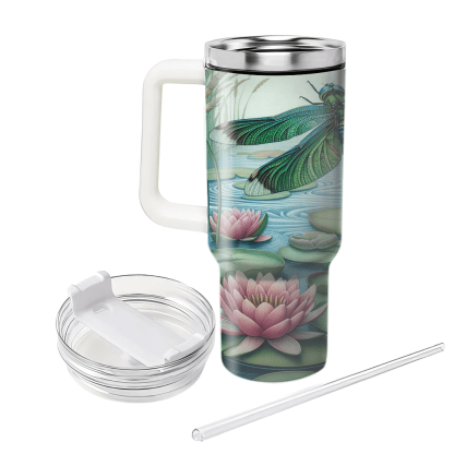 Enchanting Dragonfly Dream  Tumblers With Lids