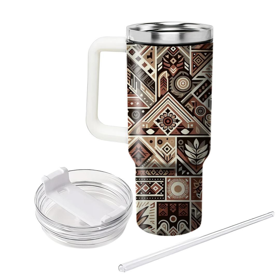 Majestic Tribal Print  Decorative Tumblers