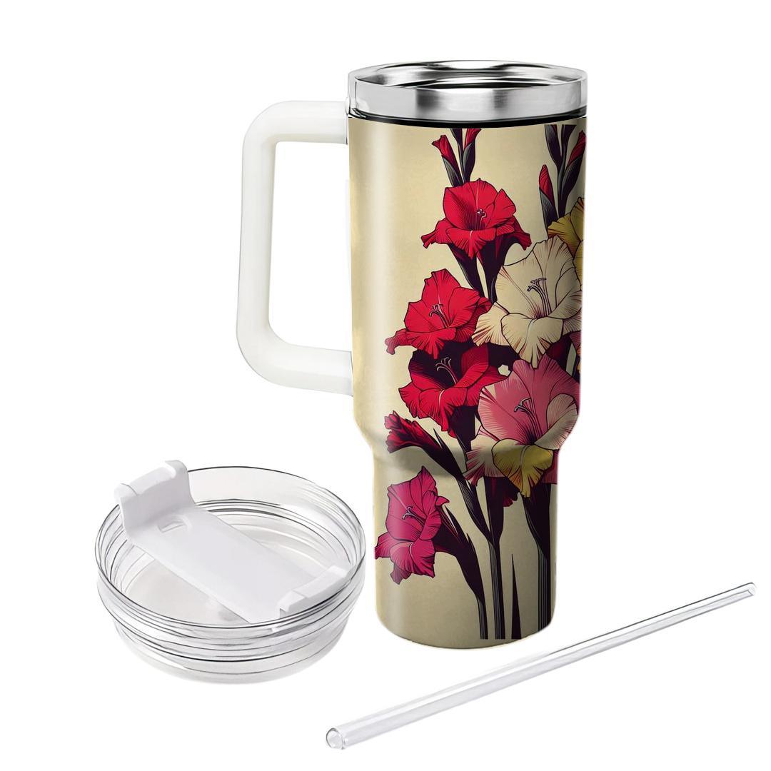 Gladiolus Grandeur  Tumblers For Gifts