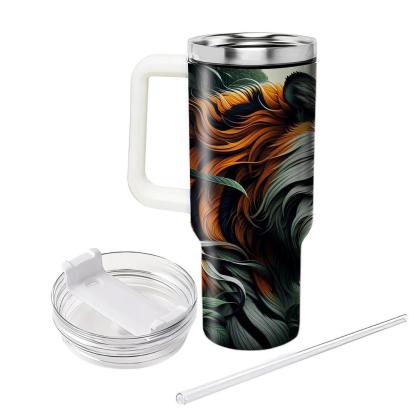 Bold Tiger Roar  Travel Tumblers
