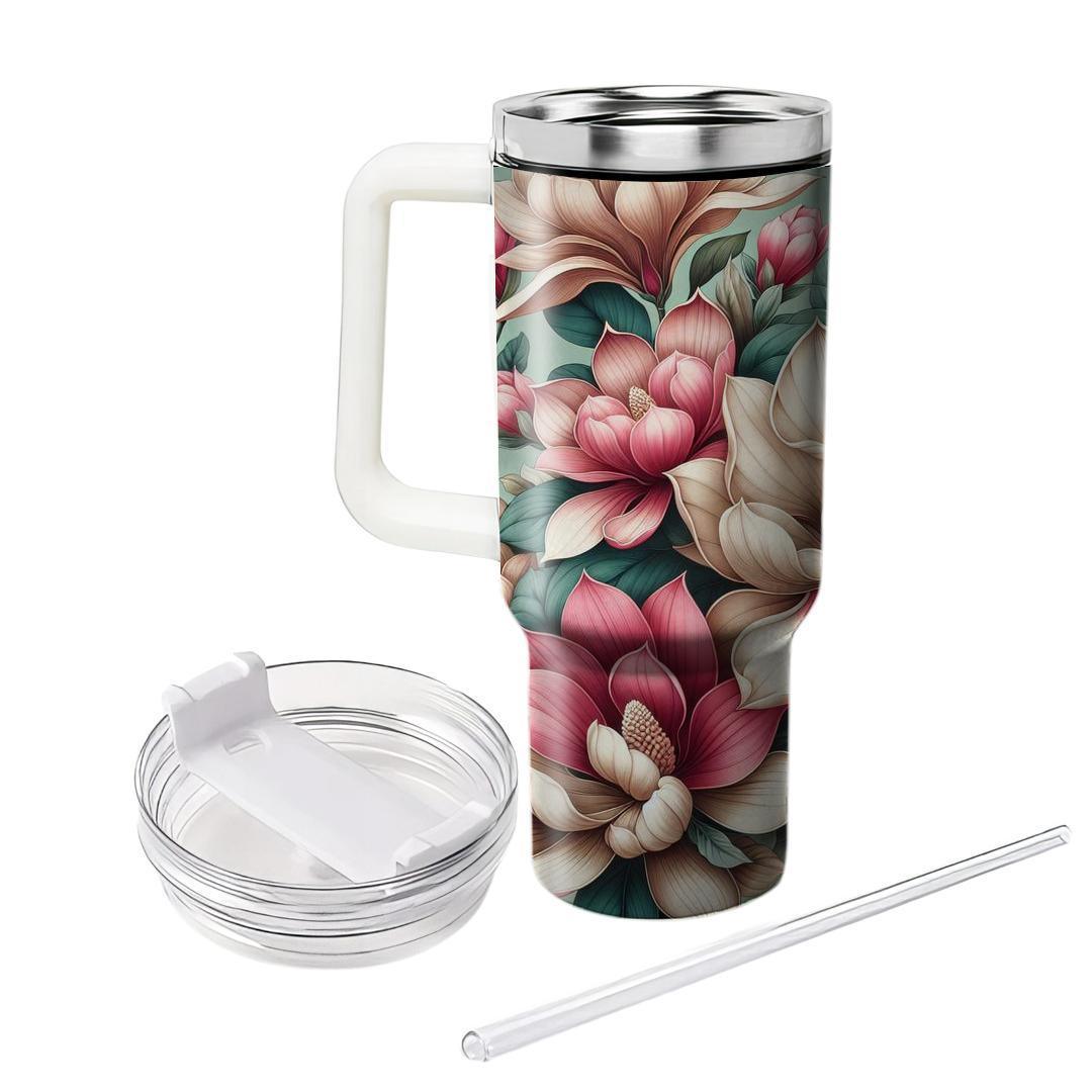 Joyful Magnolia  Insulated Tumblers