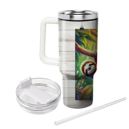 Cute Baby Sloth Tumble  Travel Tumblers