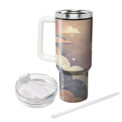 Ethereal Sunshine  Travel Tumblers