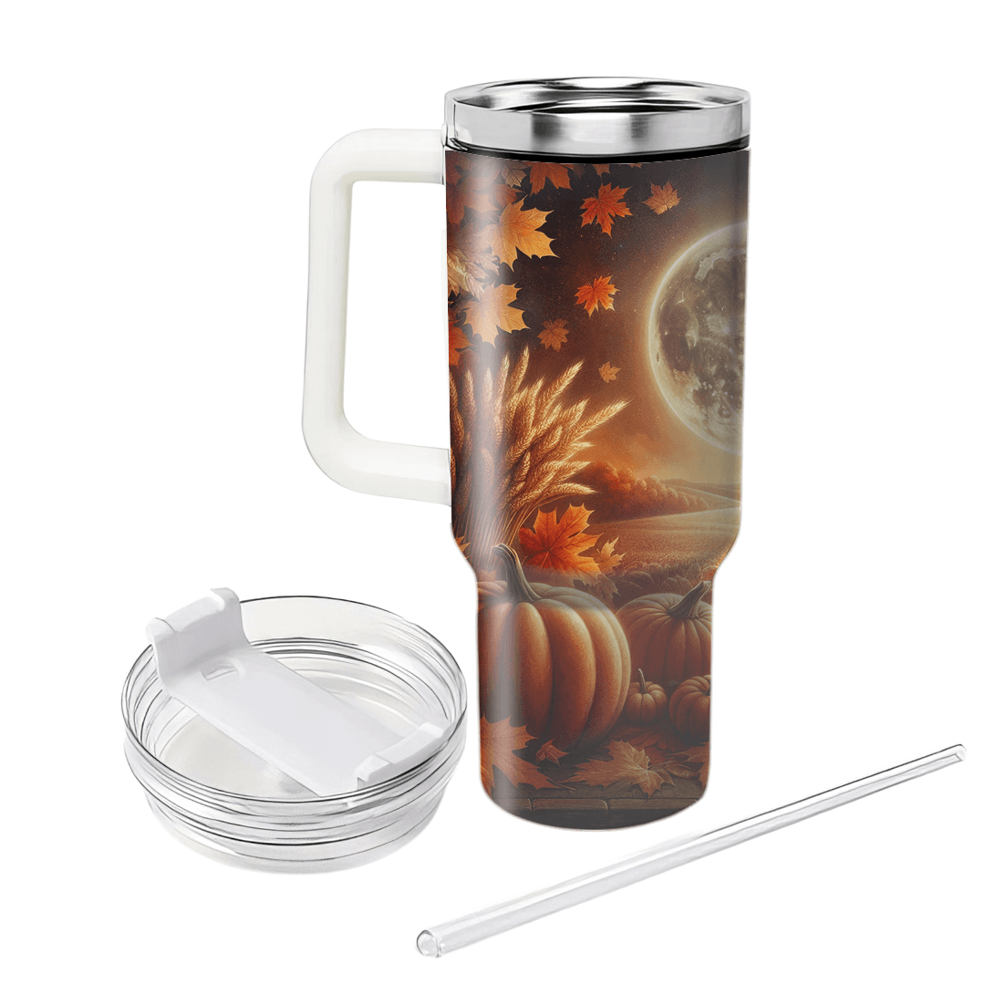 Harvest Moonlight - Autumn Equinox  Decorative Tumblers
