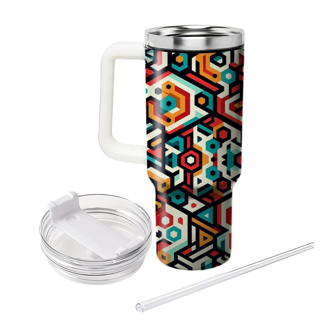 Hexagonal Kaleidoscope  Tumblers For Gifts