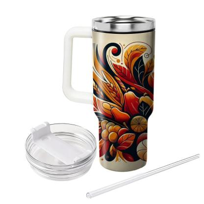 Timeless Embrace - A Unique Thanksgiving  Tumbler Cups