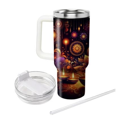Melody Of Lights - Festival Of Diwali  Tumblers With Lids