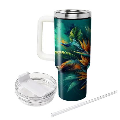 Tropical Jungle Splash  Tumbler Cups