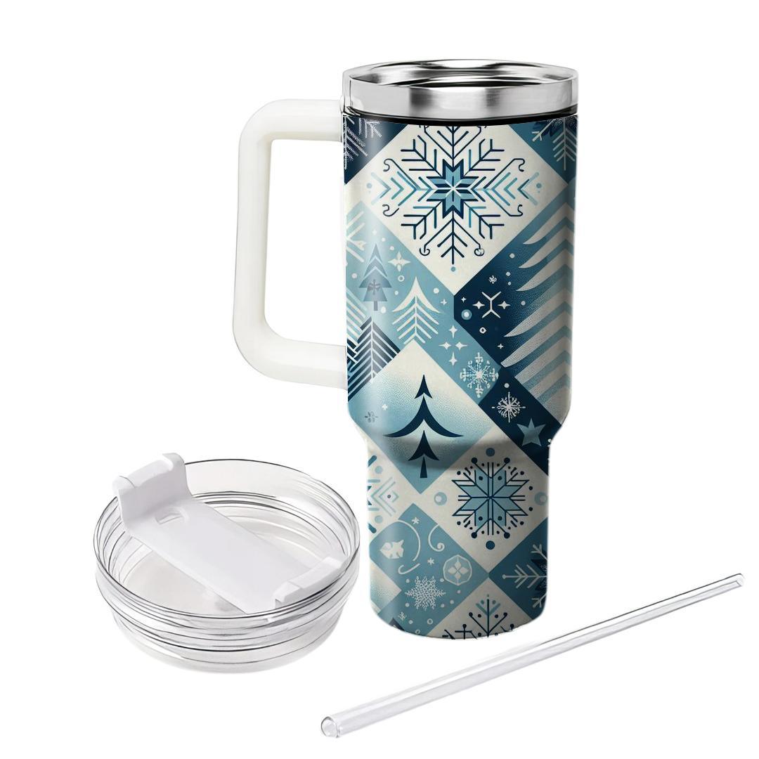 Winter Wonderland Patterns  Travel Tumblers