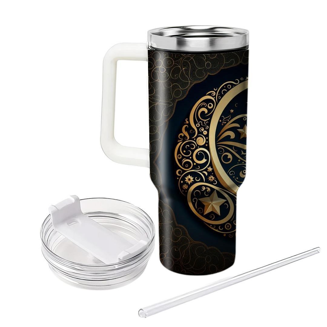 Spiritual Glow - Eid Al-fitr  Tumblers With Lids