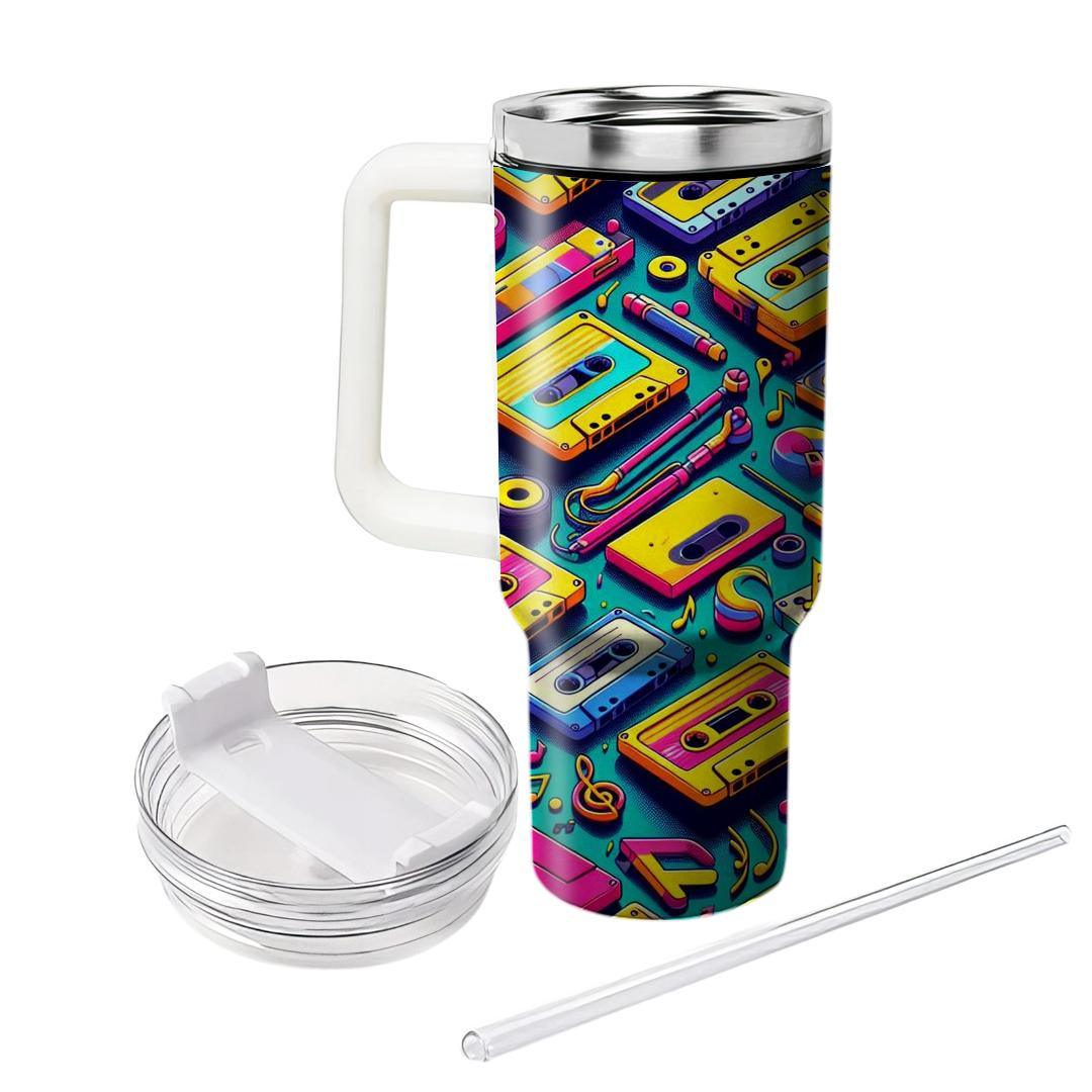 Cassette Tape Paradise  Unique Tumblers