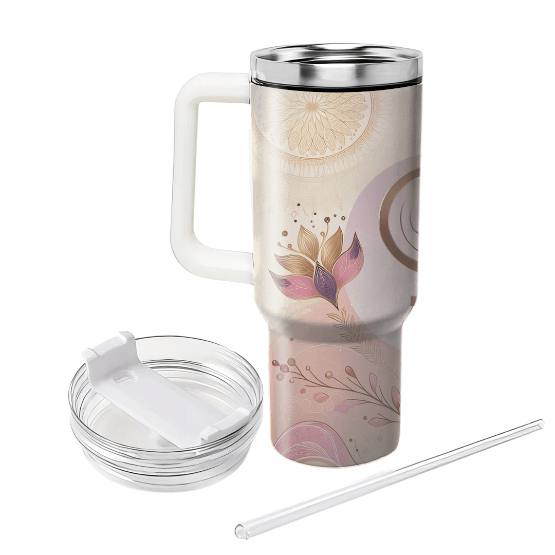 Floral Whispers - International Women’s Day  Decorative Tumblers