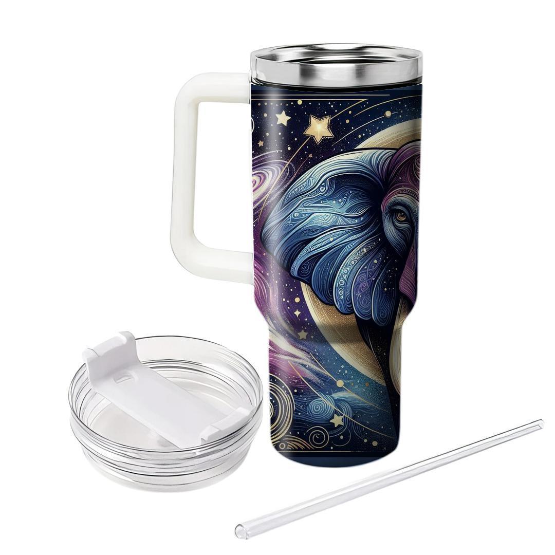 Celestial Elephant Dreams  Travel Tumblers