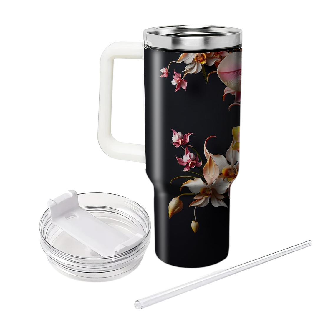 Exotic Orchid Serenade  Tumbler Cups