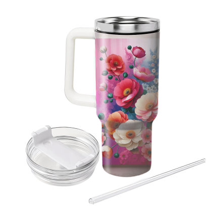 Spring Blossom Fantasy  Tumbler Cups