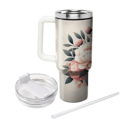 Charming Peony Dreams  Insulated Tumblers