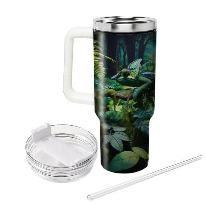 Exotic Chameleon Camouflage  Tumblers With Lids
