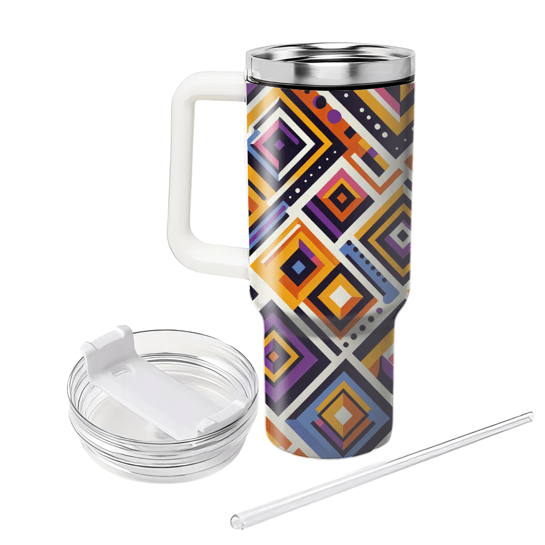 Dynamic Diamond Patterns  Unique Tumblers