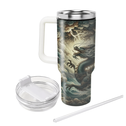 Fierce Dragon Flight  Tumbler Cups
