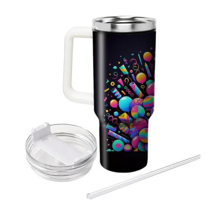 Party Time Neon  Personalized Tumblers