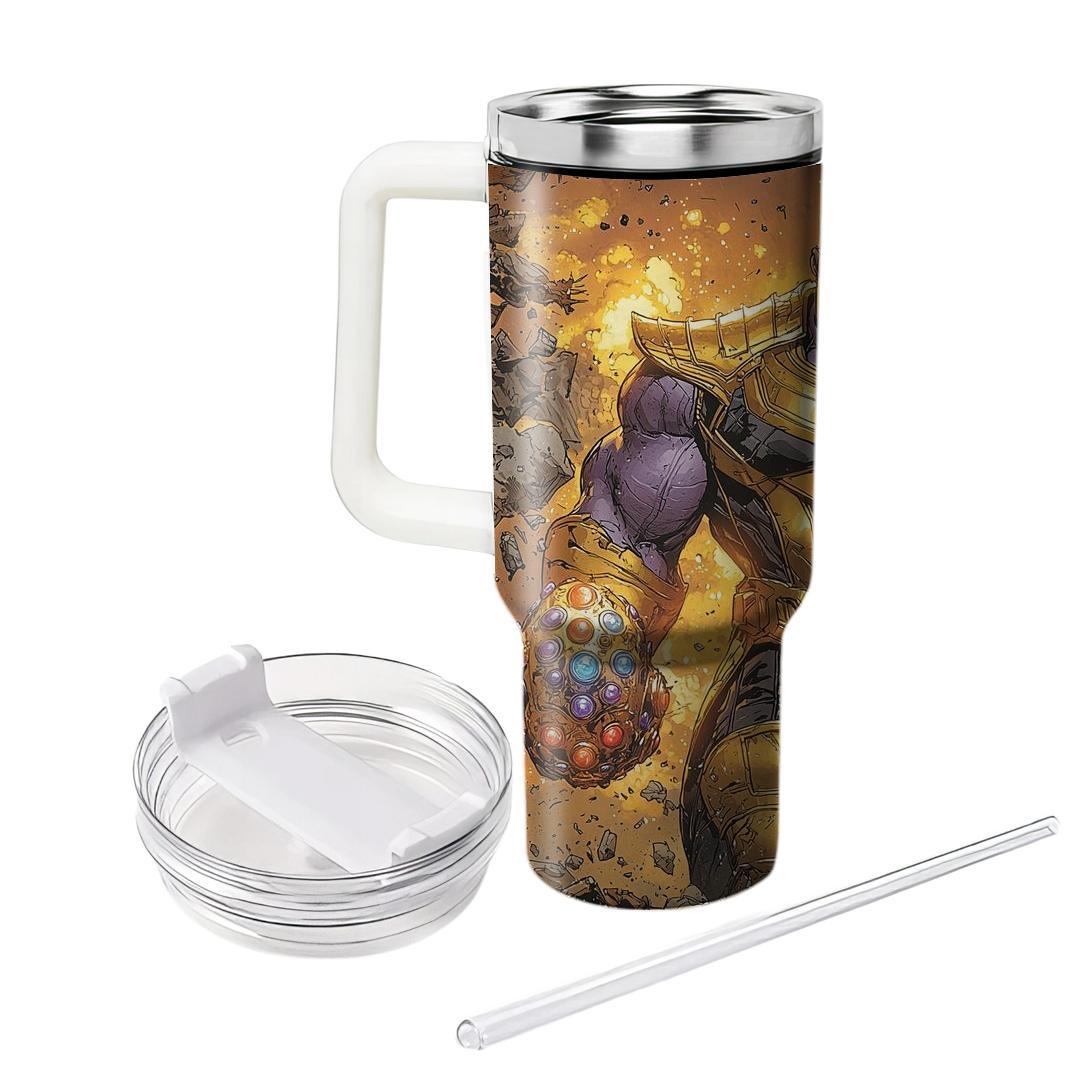 Josh Brolin: The Dark Titan Of Thanos Decorative Tumblers