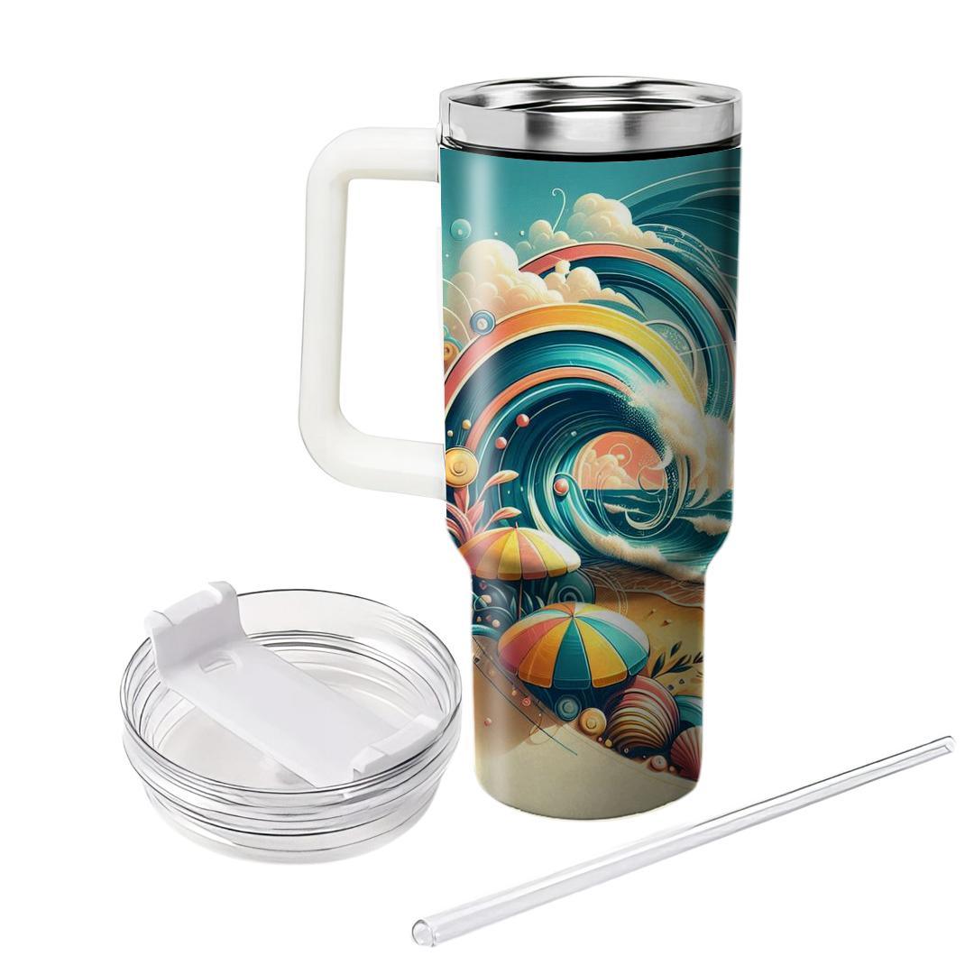 Summer Seaside Escape  Decorative Tumblers