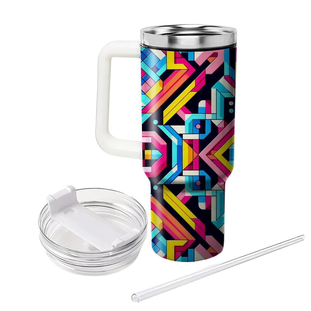 Prismatic Kaleidoscope  Insulated Tumblers