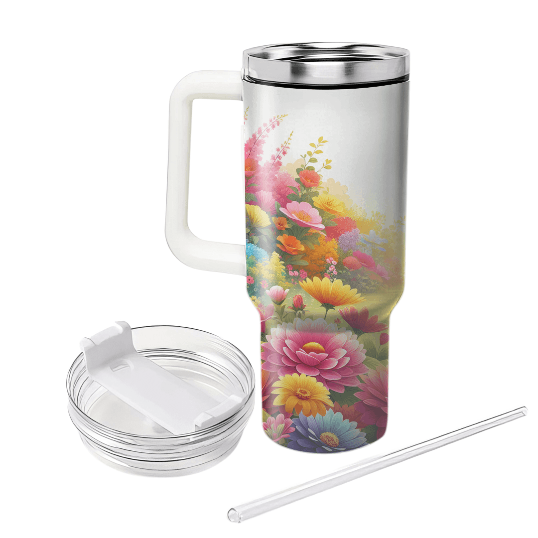Bright Floral Fantasy  Tumblers For Gifts