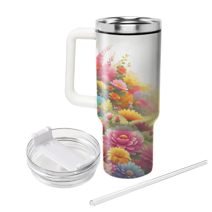 Bright Floral Fantasy  Tumblers For Gifts