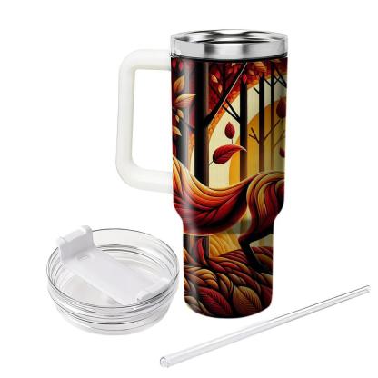 Dashing Fox Woodland  Tumblers With Lids