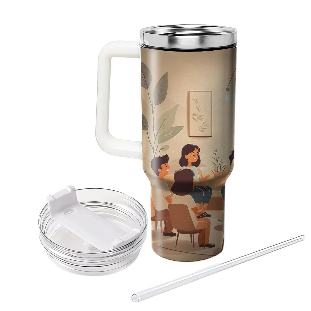 Mom's Favorite Memories: A Family Storytelling Night Unique Tumblers