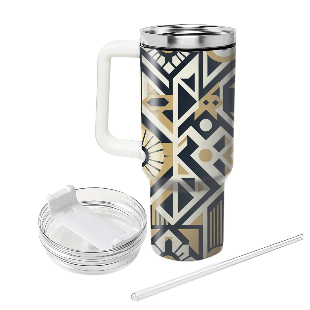 Art Deco Geometry  Custom Tumblers