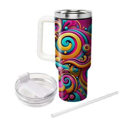 Swirl  Personalized Tumblers