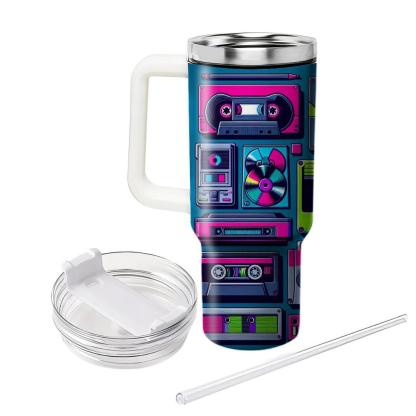 Radical Retro Tech  Personalized Tumblers