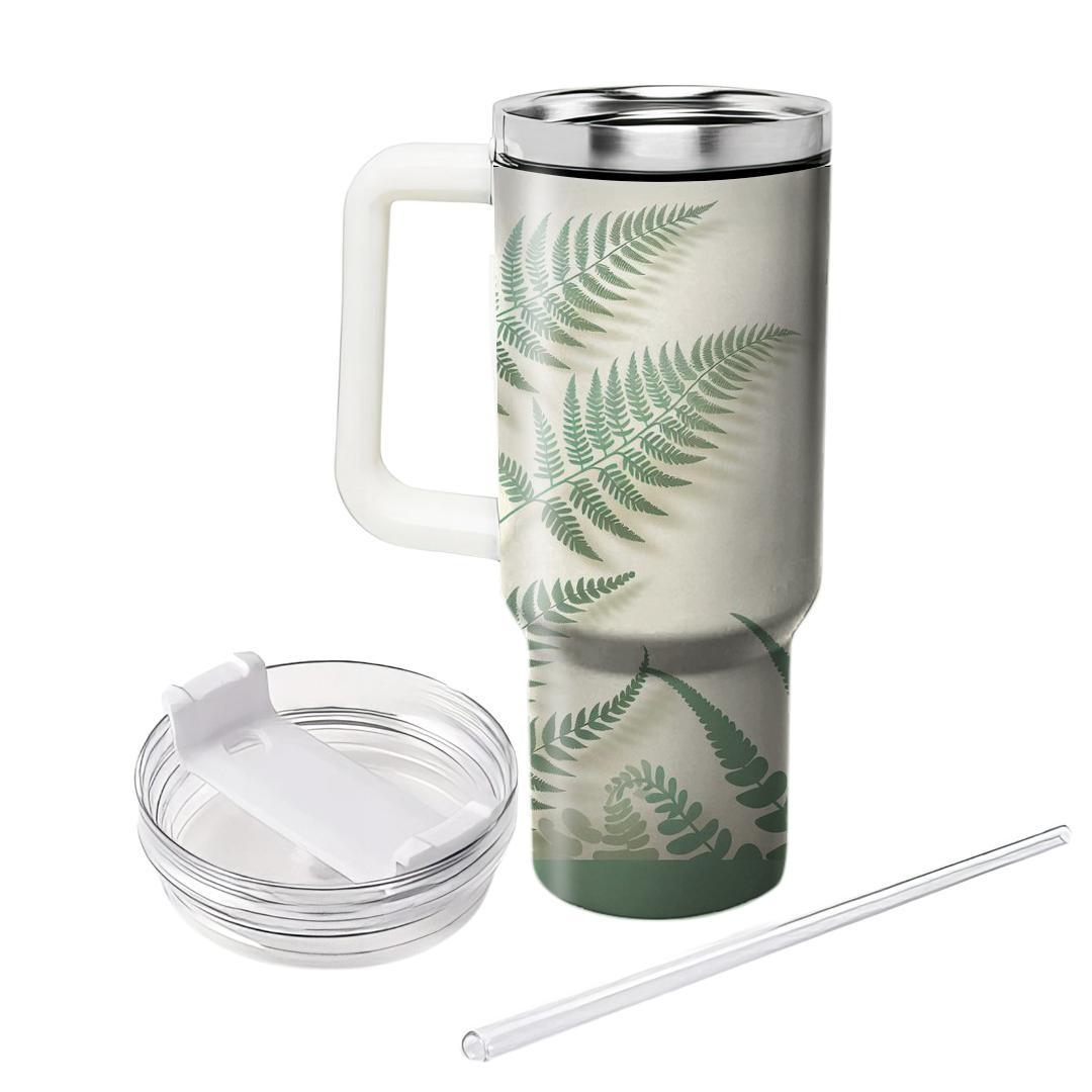 Fern Frond Serenity  Tumbler Cups