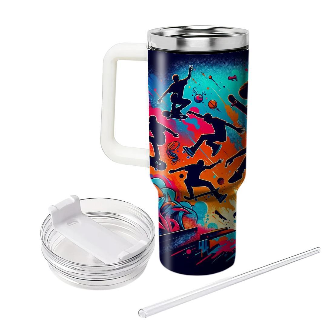 Radical Skate Culture  Personalized Tumblers