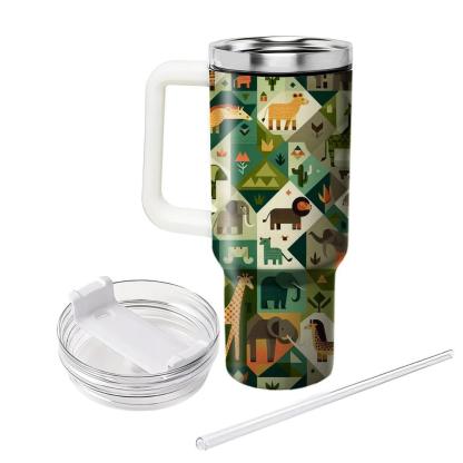 Charming Animal Safari  Tumblers For Gifts