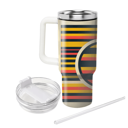 Stripes Of Rhythm  Custom Tumblers
