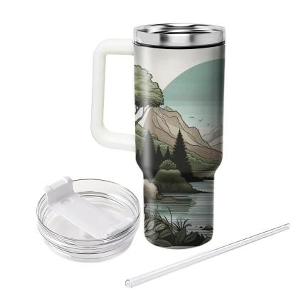 Serene Nature  Travel Tumblers