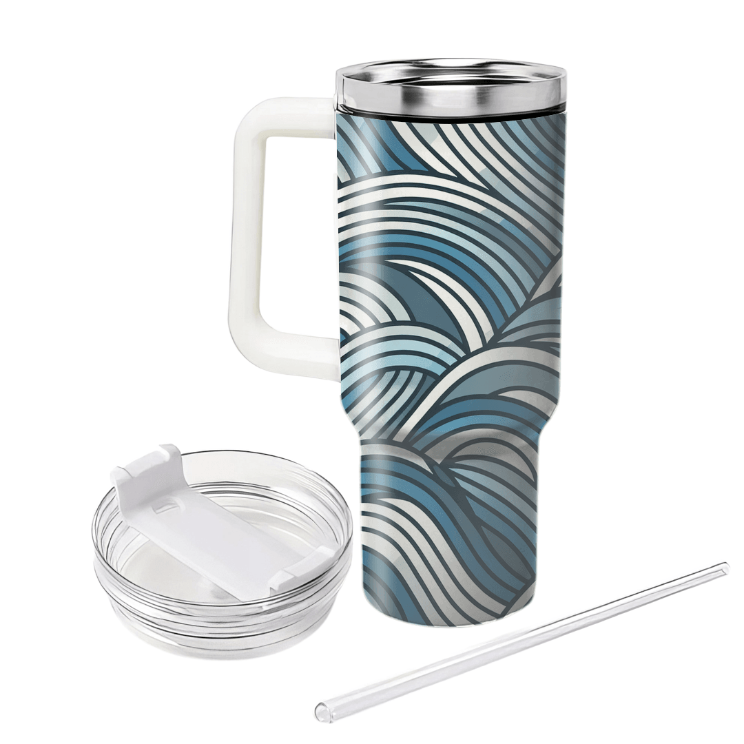 Dynamic Curved Lines  Insulated Tumblers