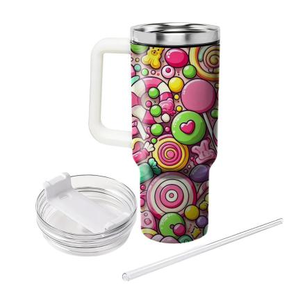 Neon Candyland  Personalized Tumblers