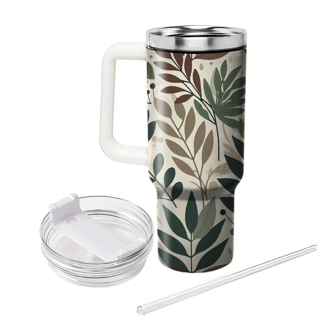 Modern Botanical Prints  Travel Tumblers