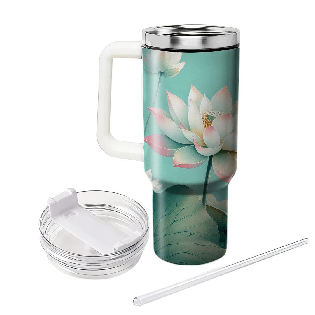 Enchanting Lotus Pond  Tumblers For Gifts