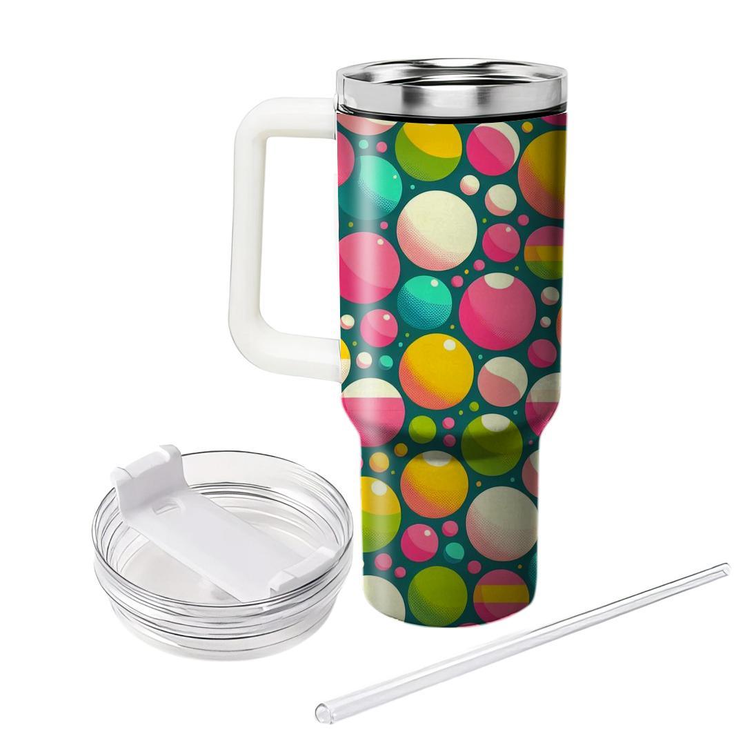 Polka Dot Layering  Tumblers For Gifts