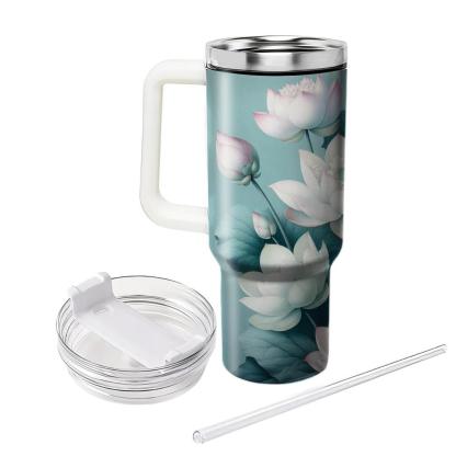 Ethereal Lotus Reverie  Tumbler Cups
