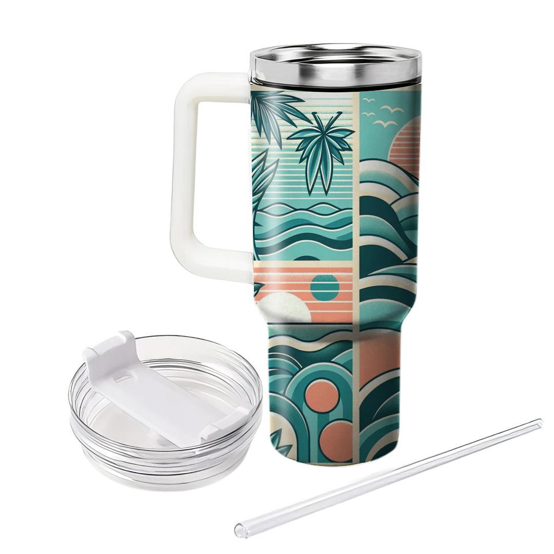 Pacific Paradise  Unique Tumblers