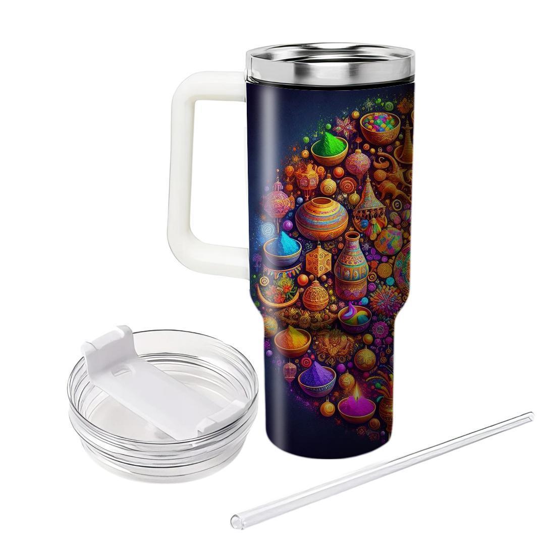 Unity In Diversity - Global Harmony Festival  Tumblers With Lids