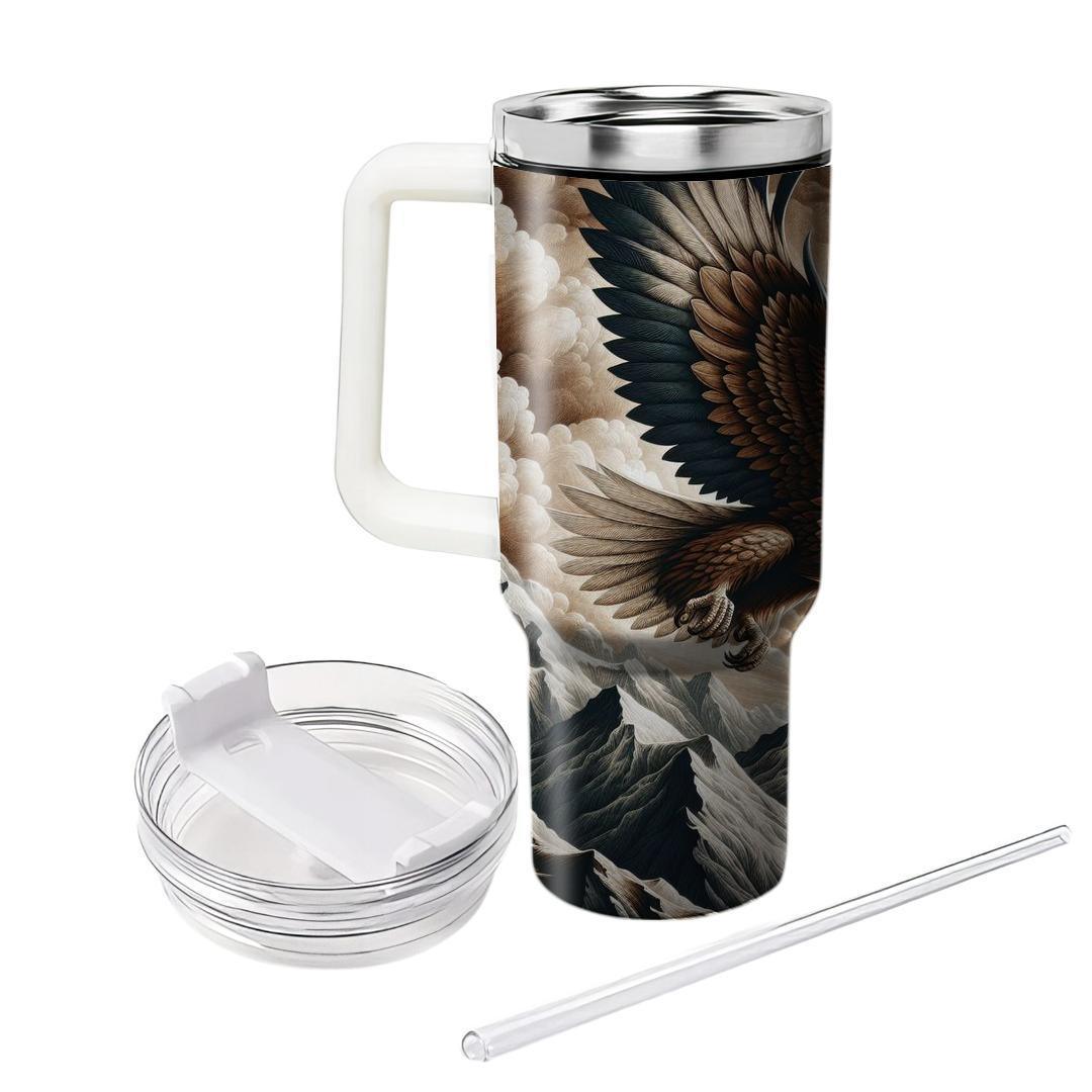 Bold Eagle Spirit  Travel Tumblers