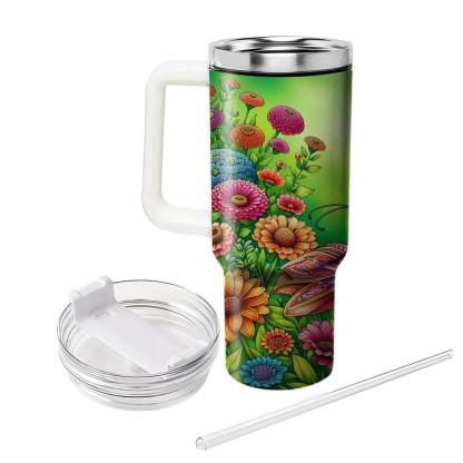 Delicate Monarch Butterfly  Tumblers With Lids
